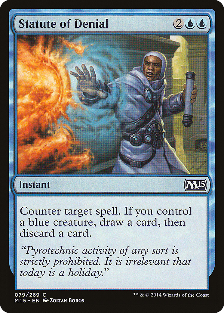 Statute of Denial (M15-079) - Magic 2015