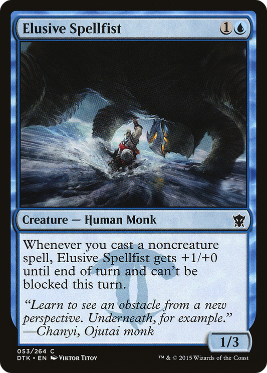 Elusive Spellfist (DTK-053) - Dragons of Tarkir