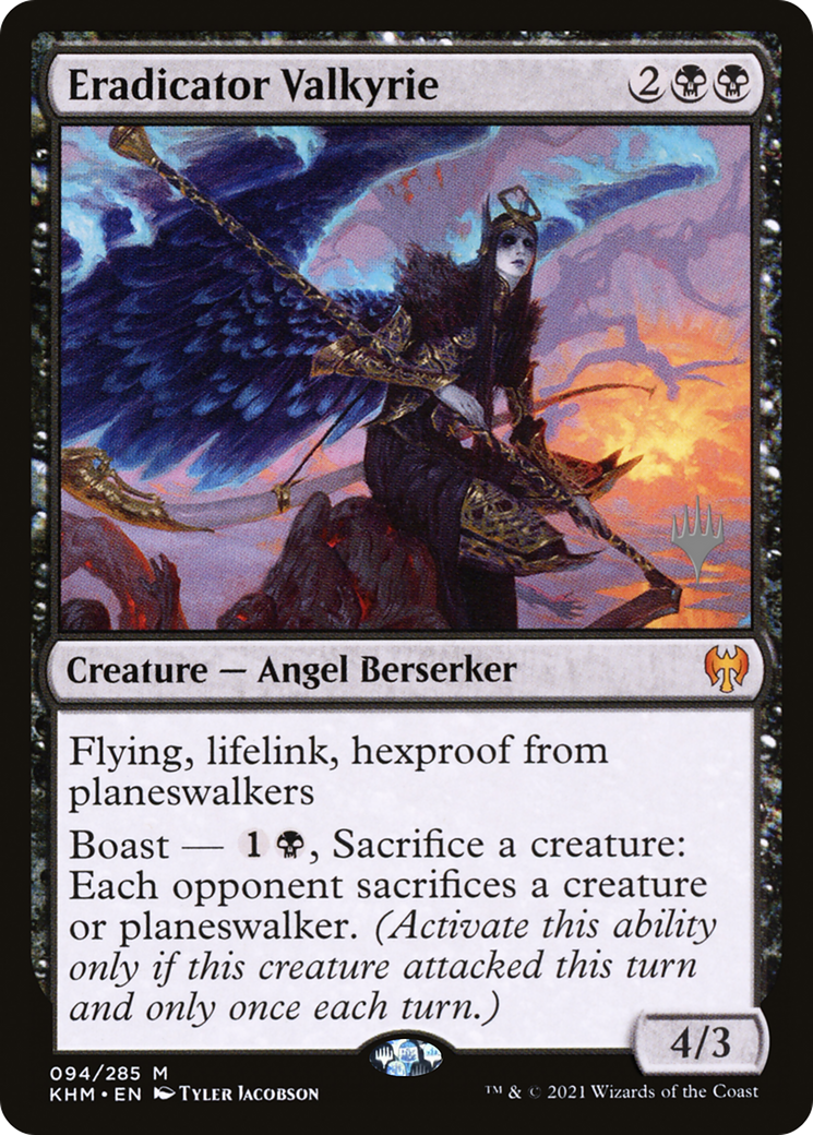 Eradicator Valkyrie (PPKHM-94P) - Kaldheim Promos (Promo Pack) Foil