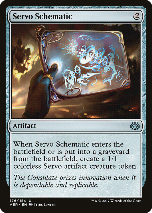 Servo Schematic (AER-176) - Aether Revolt