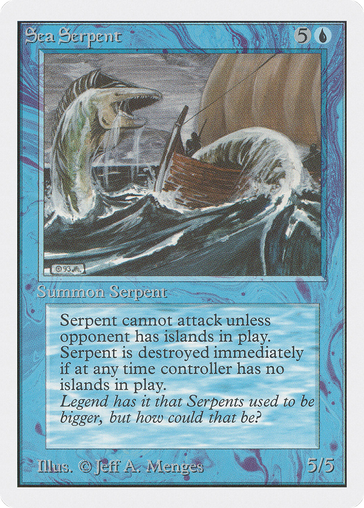 Sea Serpent (2ED-077) - Unlimited Edition