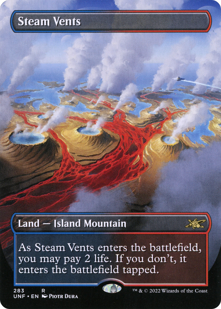 Steam Vents  (Borderless)(UNF-283) - Unfinity