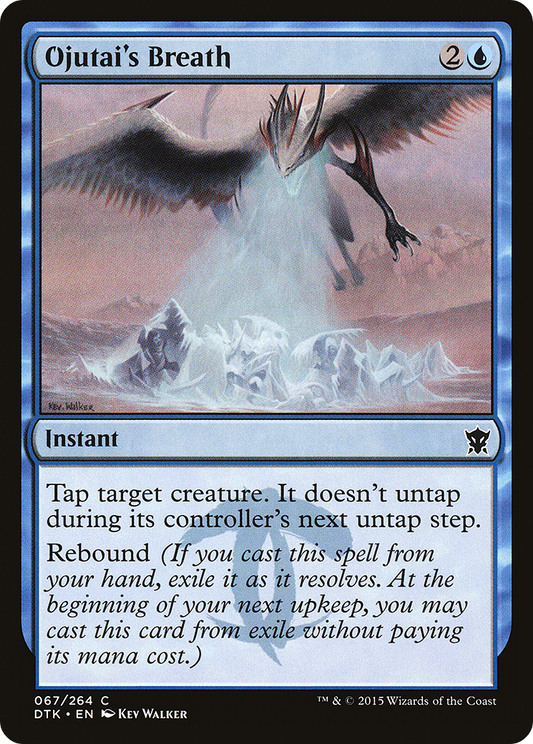 Ojutai's Breath (DTK-067) - Dragons of Tarkir Foil