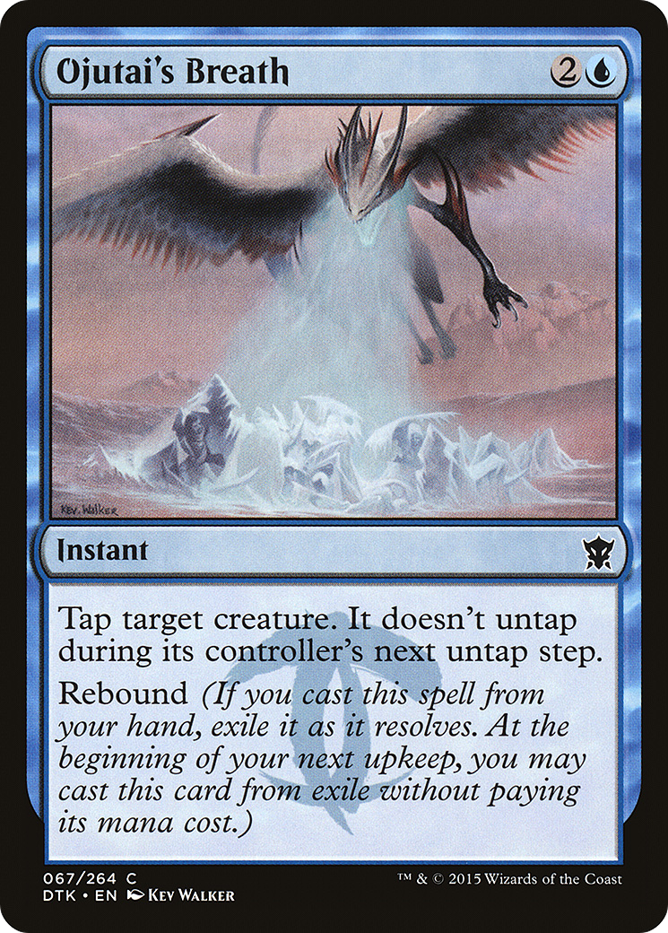 Ojutai's Breath (DTK-067) - Dragons of Tarkir