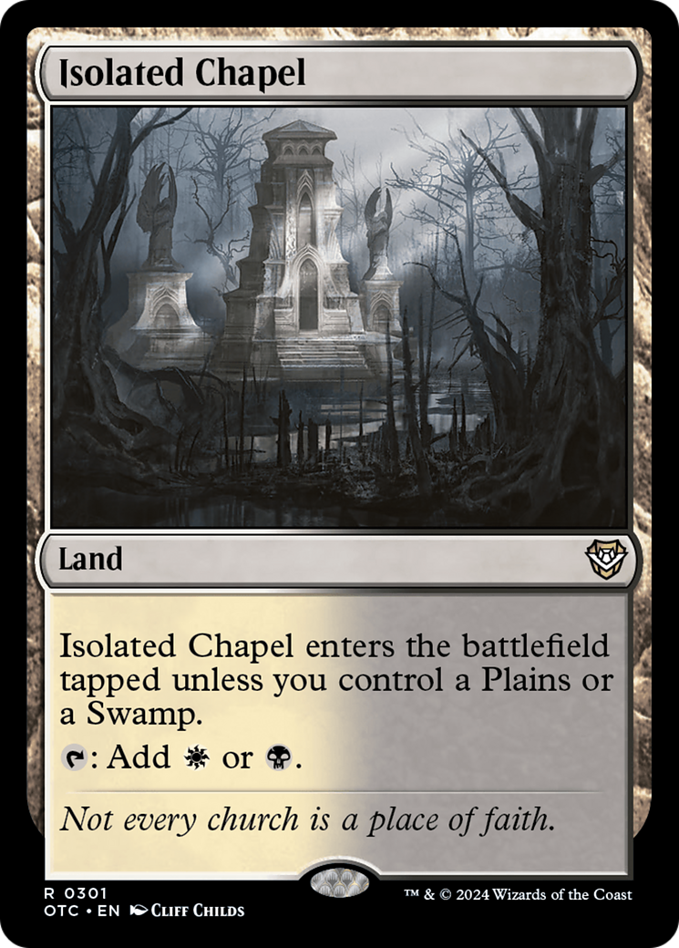 Isolated Chapel (OTC-301) - Outlaws of Thunder Junction Commander