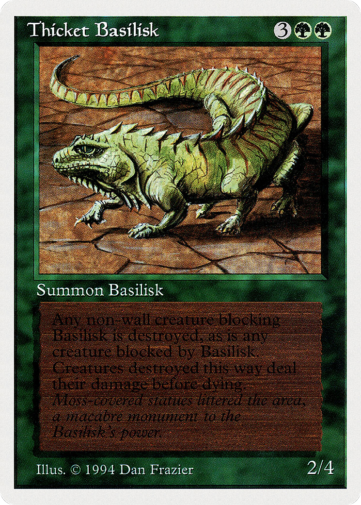 Thicket Basilisk (SUM-218) - Summer Magic / Edgar