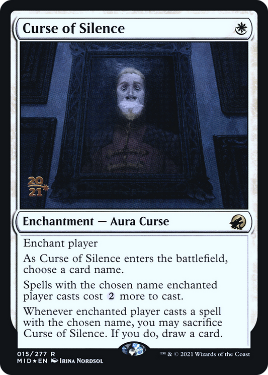 Curse of Silence (PMID-15S) - Innistrad: Midnight Hunt Promos Foil