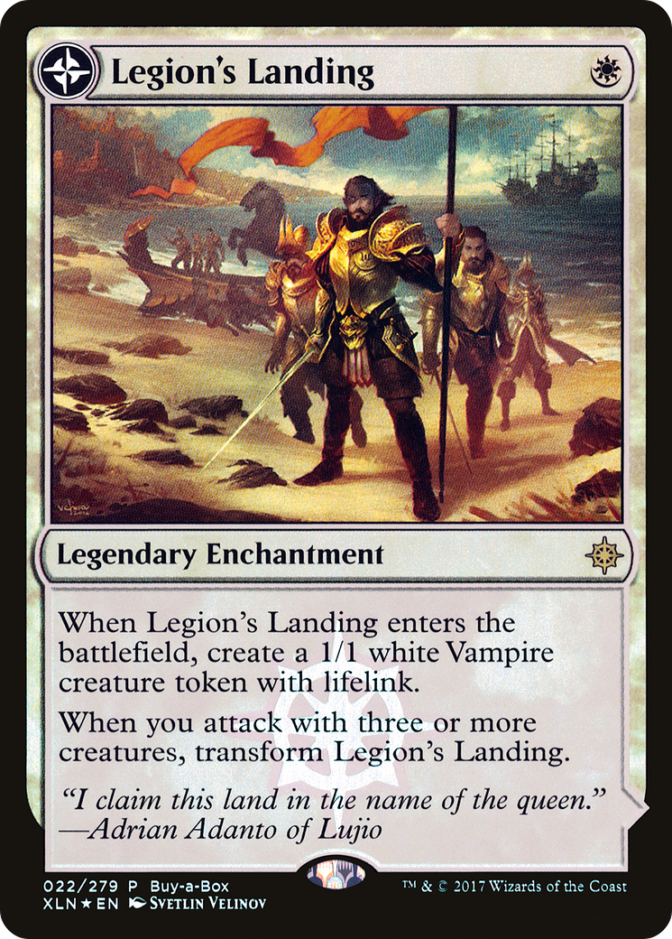 Legion's Landing // Adanto, the First Fort (PXTC-022) - XLN Treasure Chest: (compasslanddfc) Foil