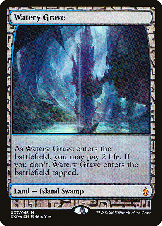 Watery Grave (EXP-007) - Zendikar Expeditions Foil