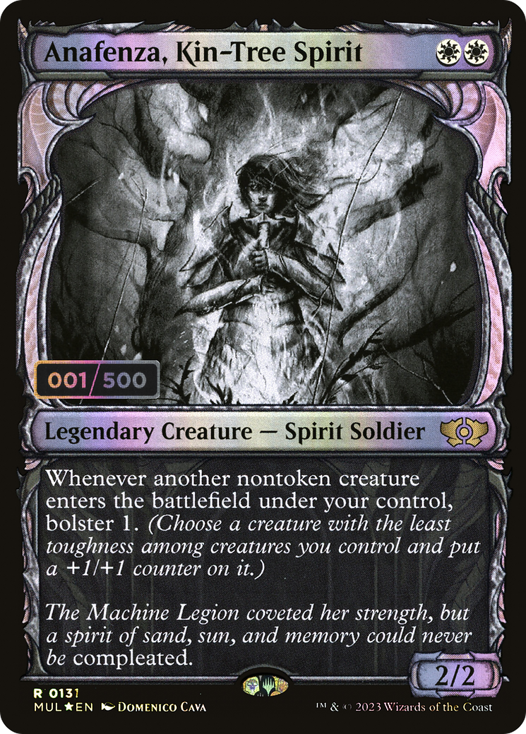 Anafenza, Kin-Tree Spirit (MUL-131Z) - Multiverse Legends: (Showcase) Foil