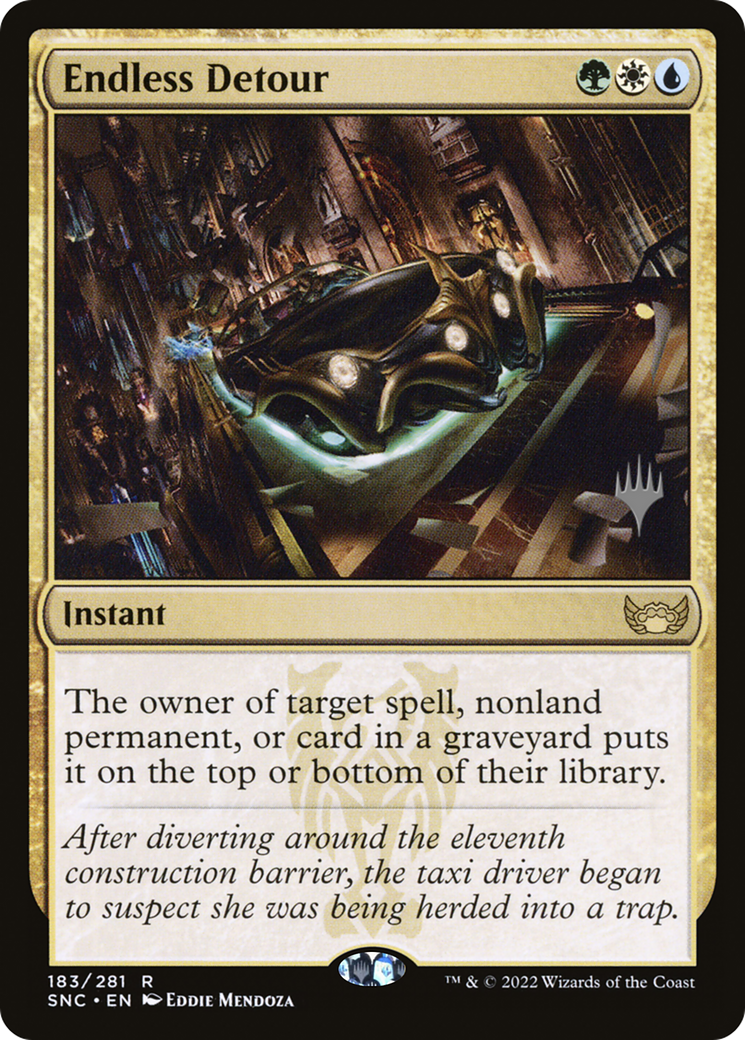 Endless Detour (PSNC-183P) - Streets of New Capenna Promos Foil