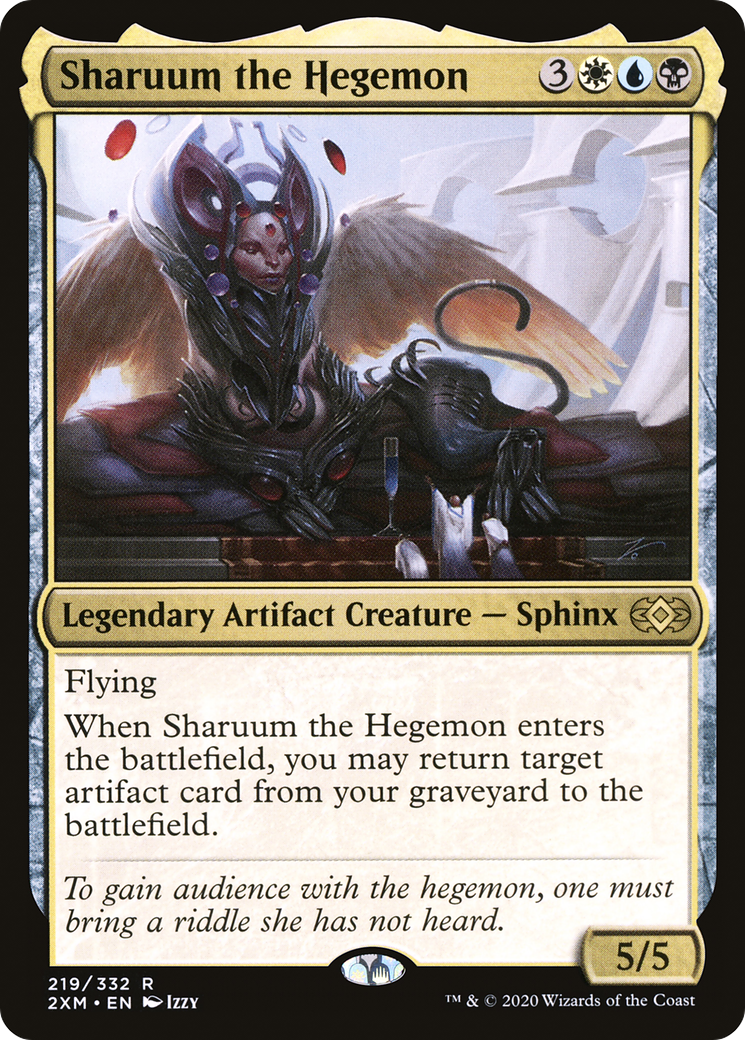 Sharuum the Hegemon (2XM-219) - Double Masters Foil