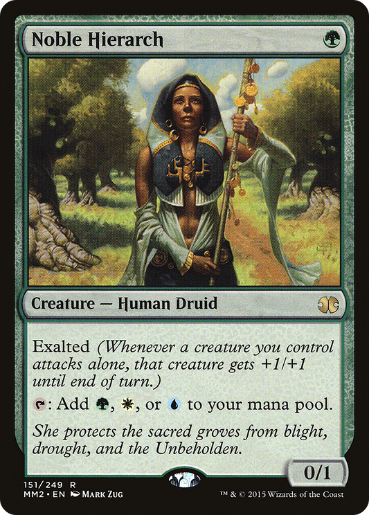 Noble Hierarch (MM2-151) - Modern Masters 2015