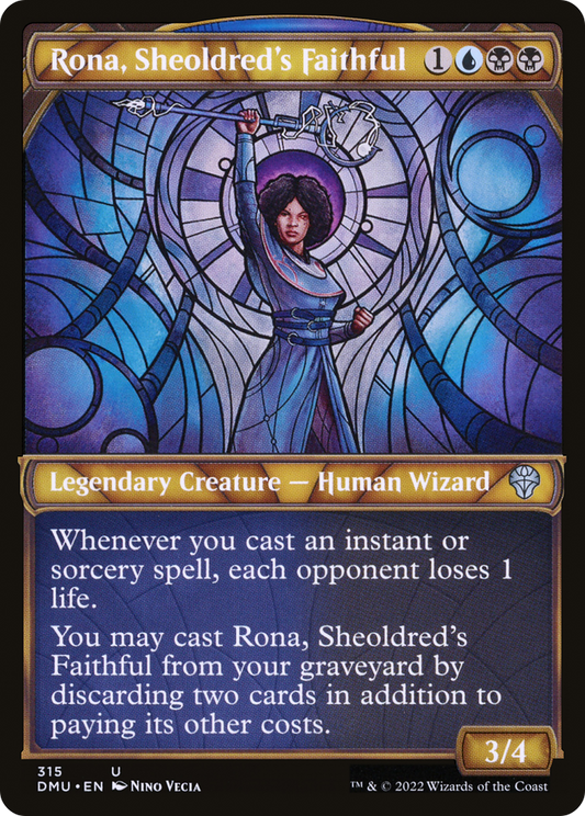 Rona, Sheoldred's Faithful (DMU-315) - Dominaria United: (Showcase) Foil