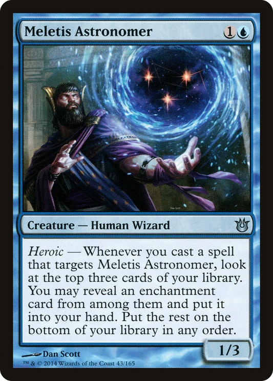 Meletis Astronomer (BNG-043) - Born of the Gods