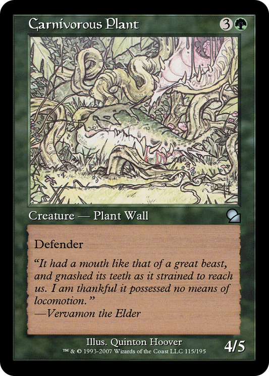 Carnivorous Plant (ME1-115) - Masters Edition