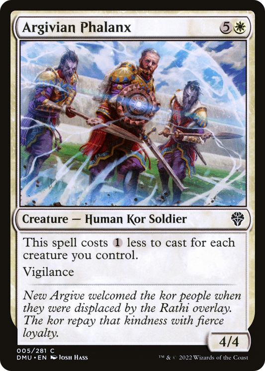 Argivian Phalanx (DMU-005) - Dominaria United