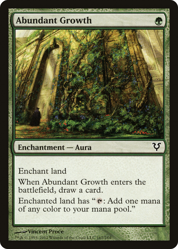 Abundant Growth (AVR-167) - Avacyn Restored