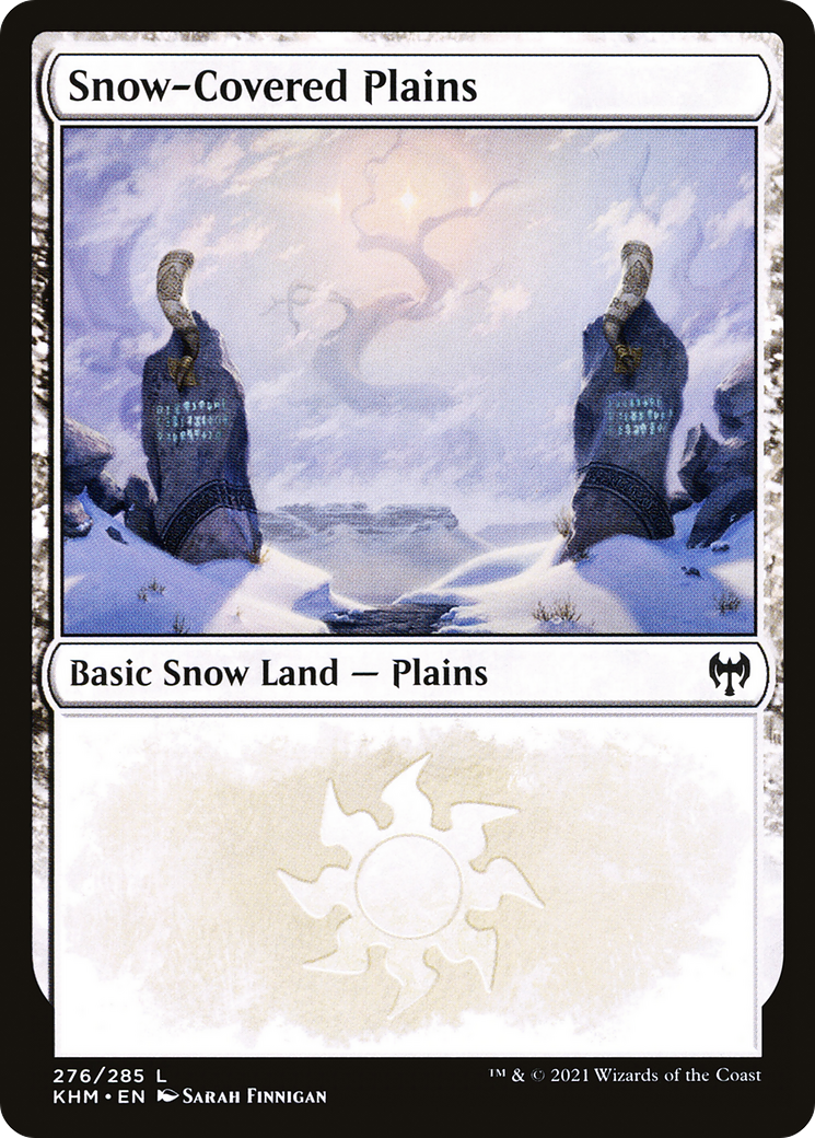 Snow-Covered Plains  (KHM-276) - Kaldheim: (snow) Foil