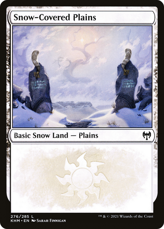 Snow-Covered Plains (KHM-276) - Kaldheim: (snow) Foil