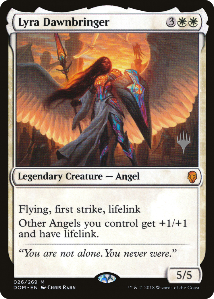 Lyra Dawnbringer (PPM20-026) - Dominaria Promos Foil (Promo Pack)