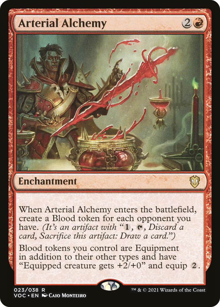 Arterial Alchemy (VOC-023) - Crimson Vow Commander