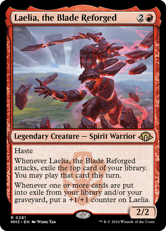 Laelia, the Blade Reforged (MH3-281) - Modern Horizons 3 Foil