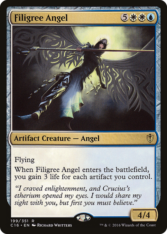 Filigree Angel (C16-199) - Commander 2016