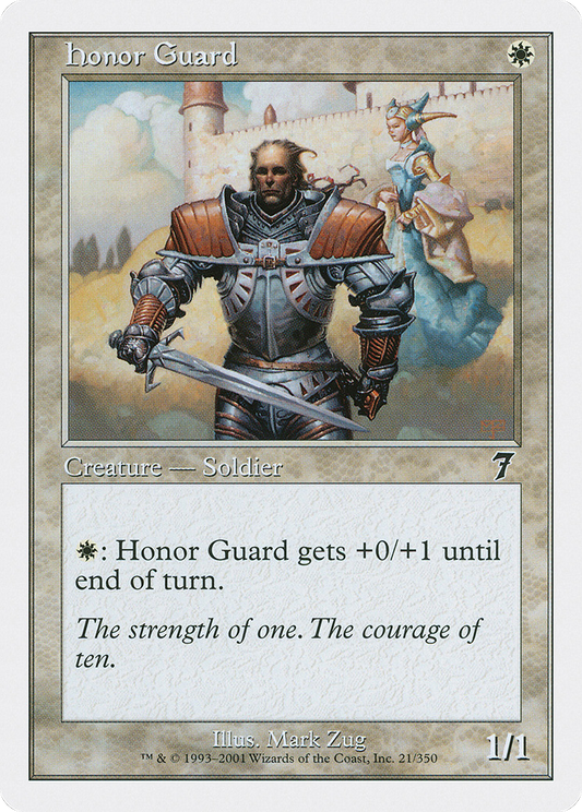 Honor Guard (7ED-021) - Seventh Edition