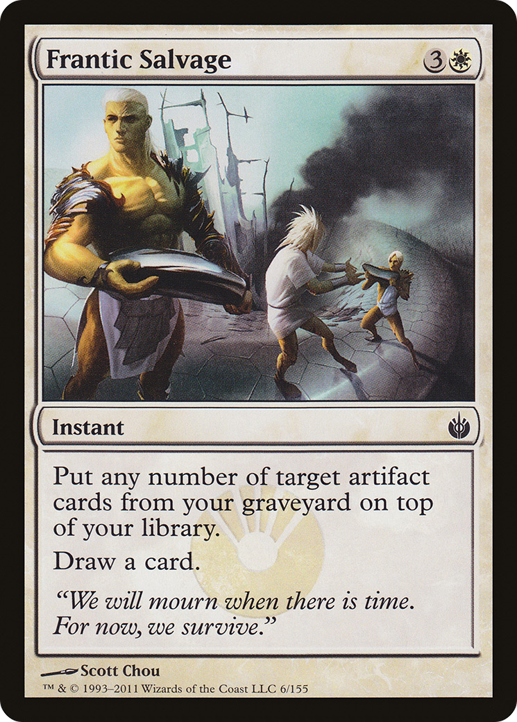 Frantic Salvage (MBS-006) - Mirrodin Besieged