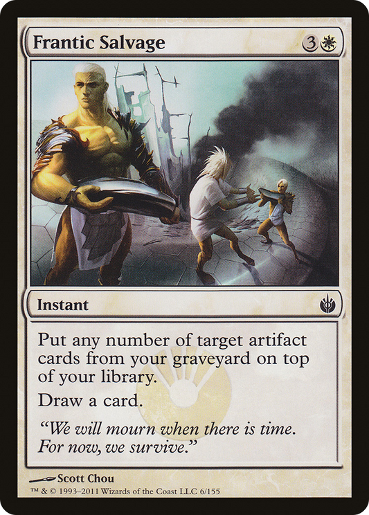 Frantic Salvage (MBS-006) - Mirrodin Besieged