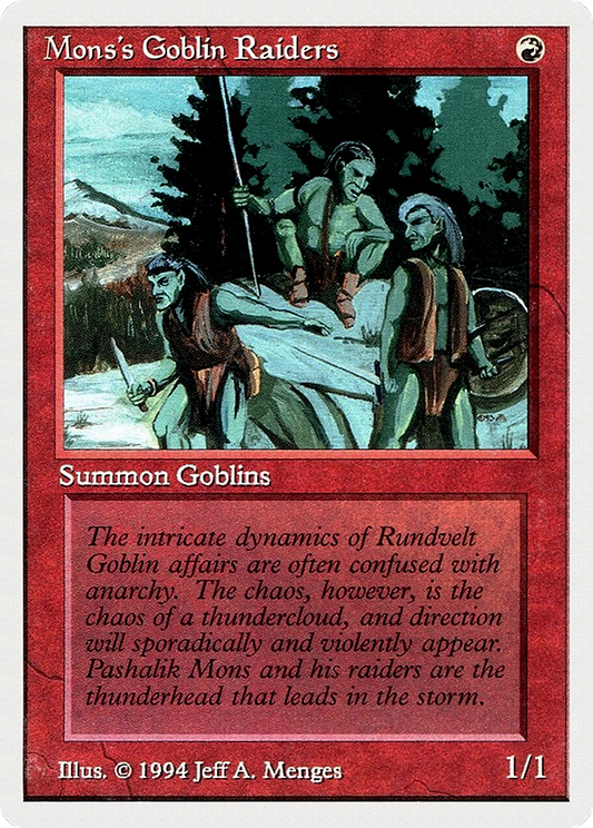 Mons's Goblin Raiders (SUM-167) - Summer Magic / Edgar