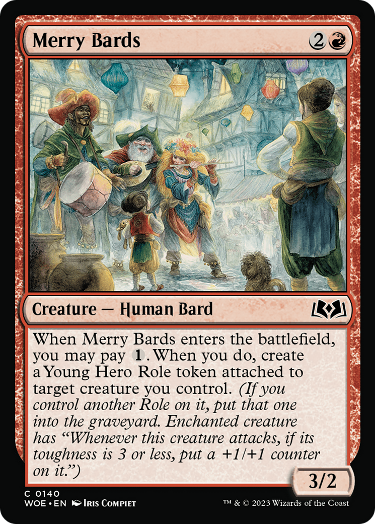 Merry Bards  (WOE-140) - Wilds of Eldraine