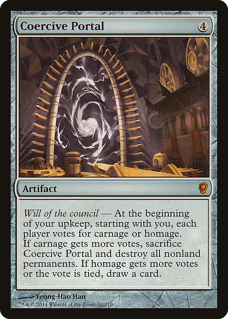 Coercive Portal (CNS-056) - Conspiracy Foil