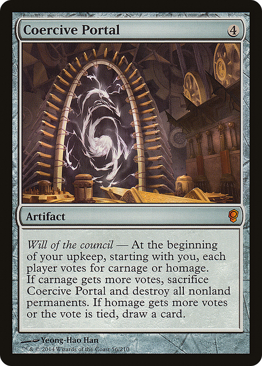 Coercive Portal (CNS-056) - Conspiracy Foil