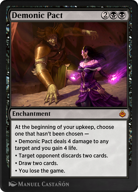 Demonic Pact (AKR-099) - Amonkhet Remastered