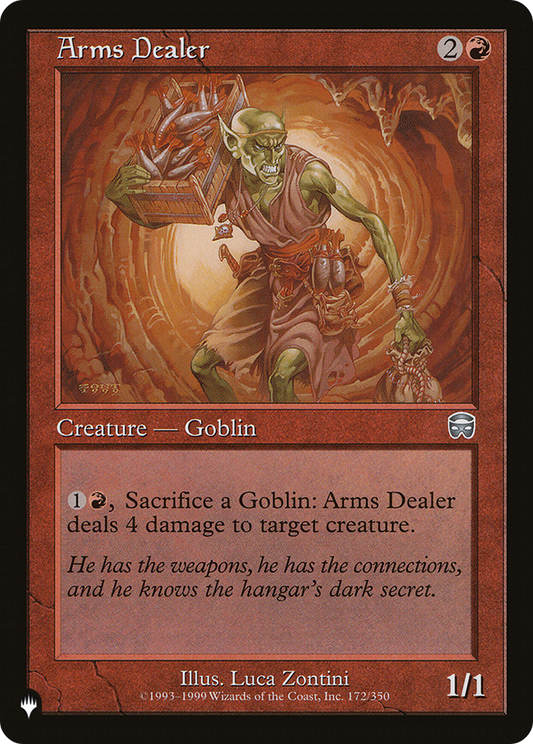Arms Dealer (LIST-MMQ-172) - The List