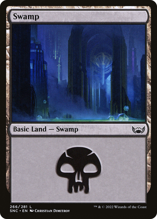 Swamp (SNC-266) - Streets of New Capenna Foil