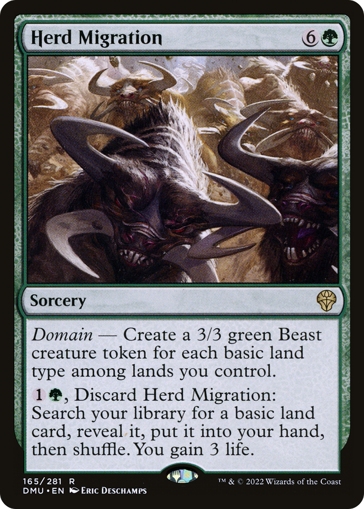 Herd Migration (DMU-165) - Dominaria United Foil