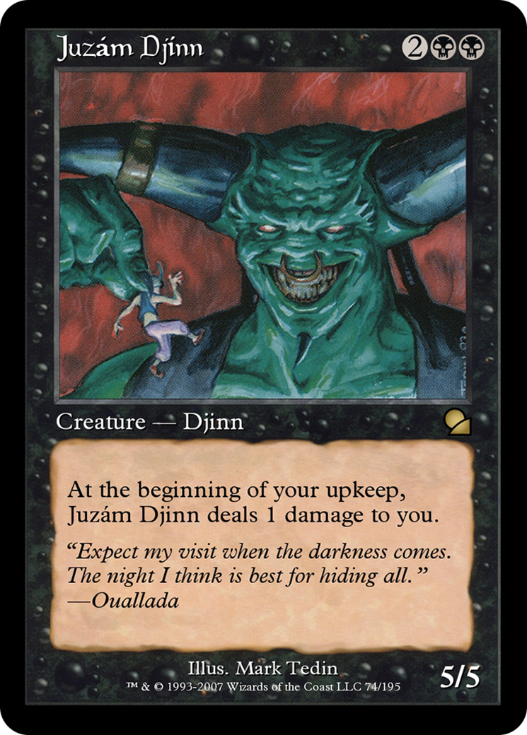 Juzám Djinn (ME1-074) - Masters Edition Foil