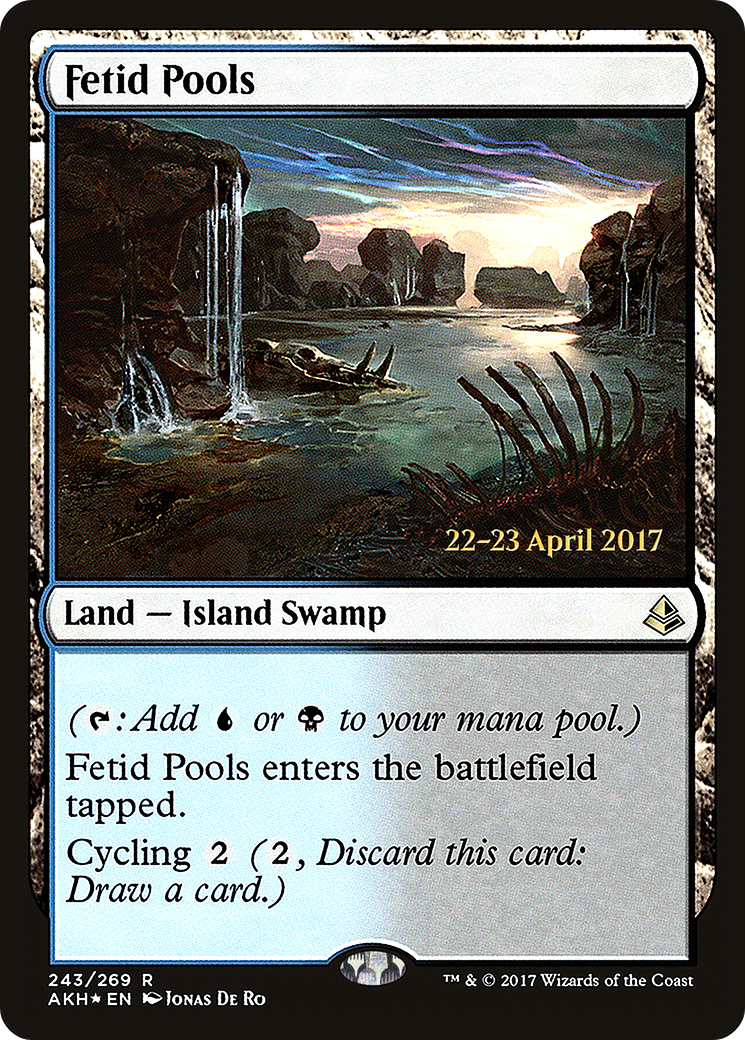 Fetid Pools (PRE-243S) - Amonkhet Promos (Prerelease) Foil