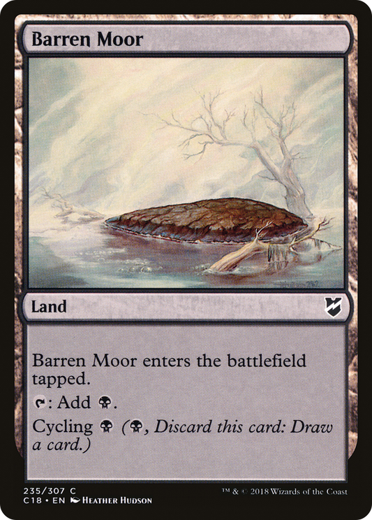 Barren Moor (C18-235) - Commander 2018