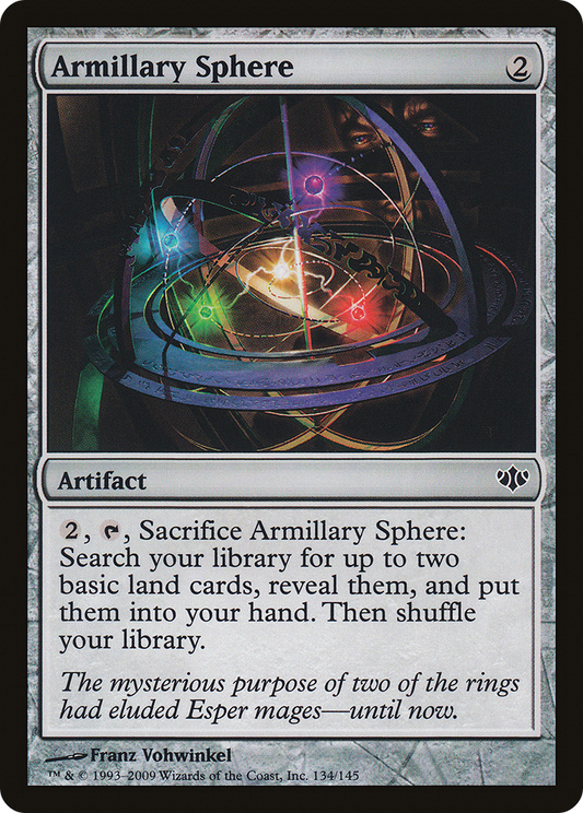 Armillary Sphere (CON-134) - Conflux Foil