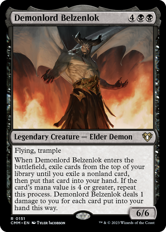 Demonlord Belzenlok (CMM-151) - Commander Masters