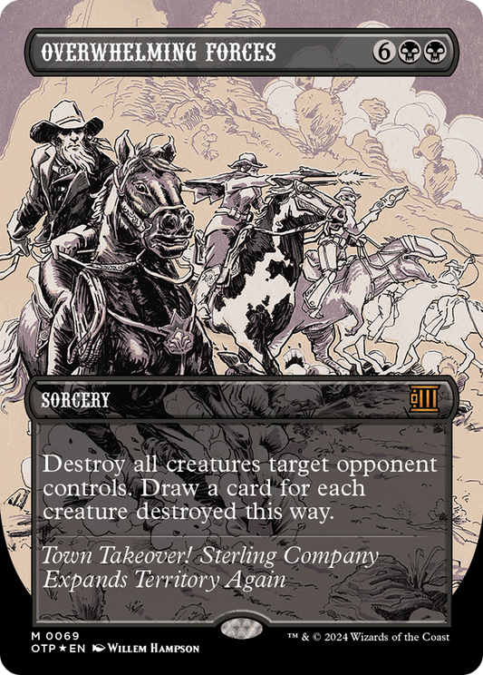 Overwhelming Forces (OTP-069) - Breaking News (Borderless) Foil