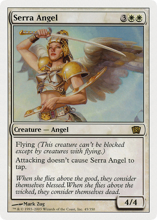 Serra Angel (8ED-045) - Eighth Edition