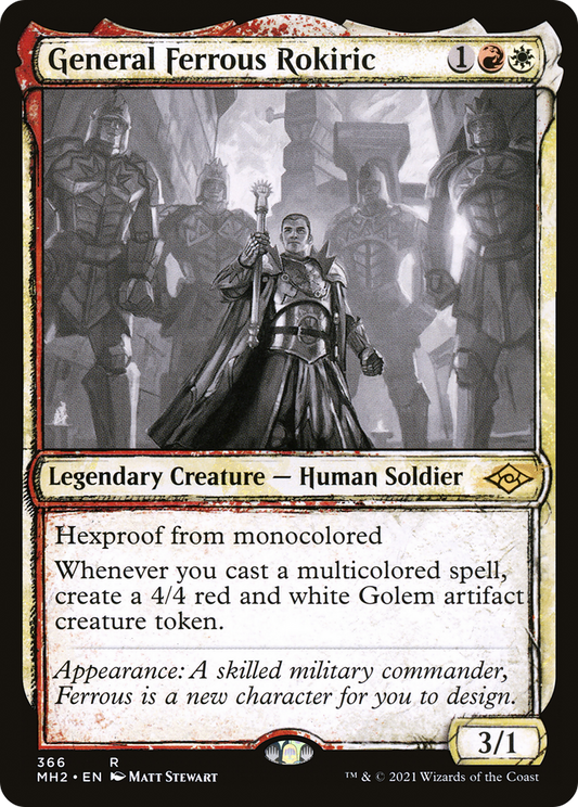 General Ferrous Rokiric (MH2-366) - Modern Horizons 2: (Showcase) Foil