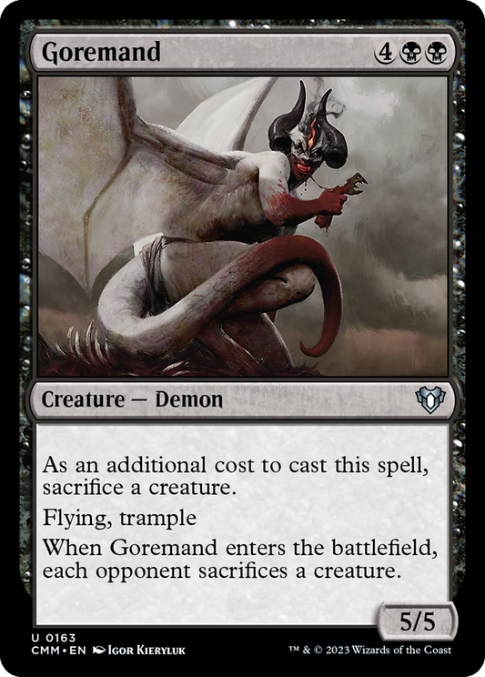 Goremand (CMM-163) - Commander Masters