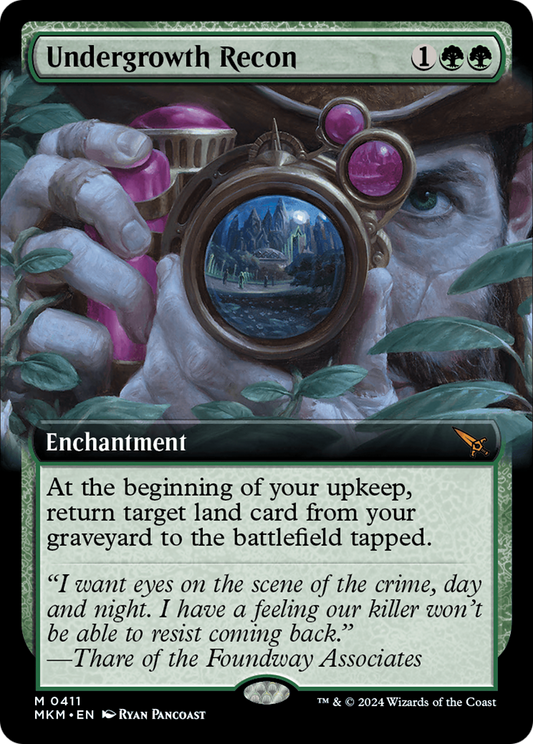 Undergrowth Recon (MKM-411) - Murders at Karlov Manor: (Extended Art) Foil