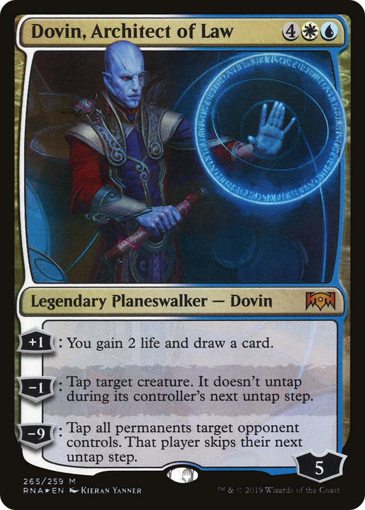 Dovin, Architect of Law (RNA-265) - Ravnica Allegiance Foil